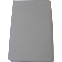 Percale duvet cover - Gris galet | 140x200