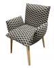 Chaise soft confort avec accoudoirs
