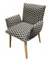 Chaise soft confort avec accoudoirs