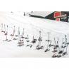 Tableau skis aux pieds