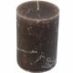 Candela cilindrica rustica grezza