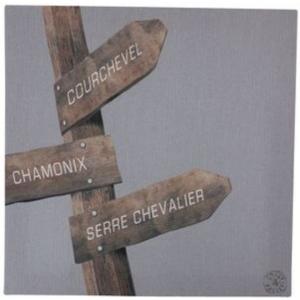 Quadro località sciistica