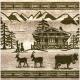 Interruttore decorativo Poya con chalet
