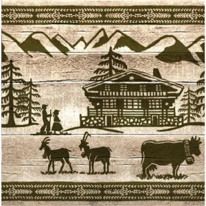 Interruttore decorativo Poya con chalet