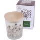 Candela in cera vegetale