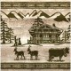 Interruttore decorativo Poya con chalet