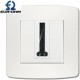 Interruttore decorativo con 4 fiocchi di neve