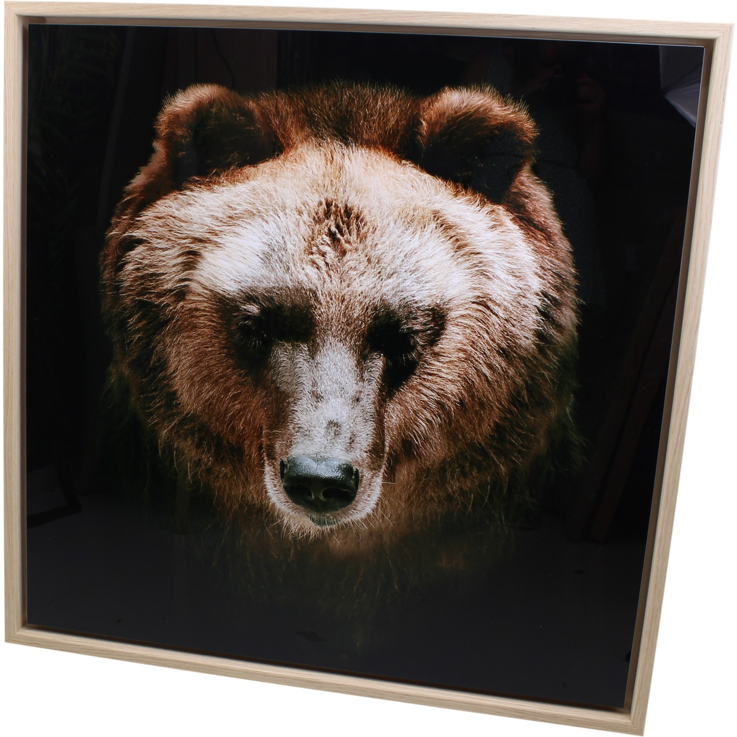 Cadre Photo En Porcelaine Décor Ours (Teddy Bear) - Dimensions 18x14 Cm - Neuf
