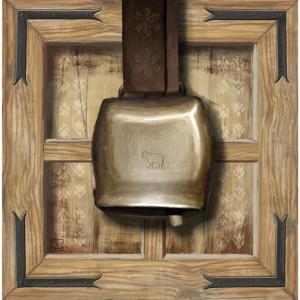 Interruttore decorativo con campanaccio alpino