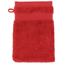 Guanto da bagno Spugna unita - Rouge amour