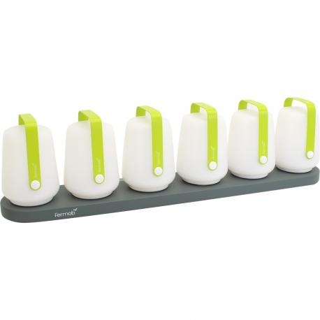 Set de 6 lampes balad 12 cm avec chargeur