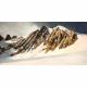 Toile sur chassis glacier et haute montagne