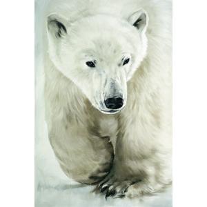 Quadro su tela Orso Polare in cammino