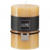 Bougie cylindrique ocre