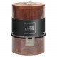 Bougie cylindrique marron