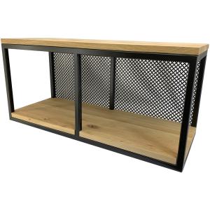 Modulo pensile in rovere e metallo