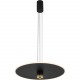 Suspension cercle led intégrée