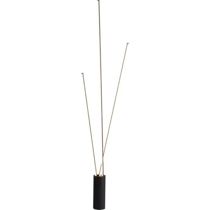 LED bars pot floor lamp