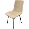 Sedia Manta con gambe in metallo
