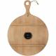Horloge planche en pin