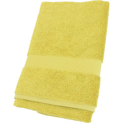Asciugamano da bagno Spugna unita - Jaune sesame