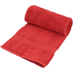 Asciugamano da bagno Spugna unita - Rouge amour