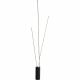 Lampadaire pot barres led