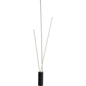 Lampadaire pot barres led