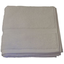 Asciugamano da bagno Spugna unita - White
