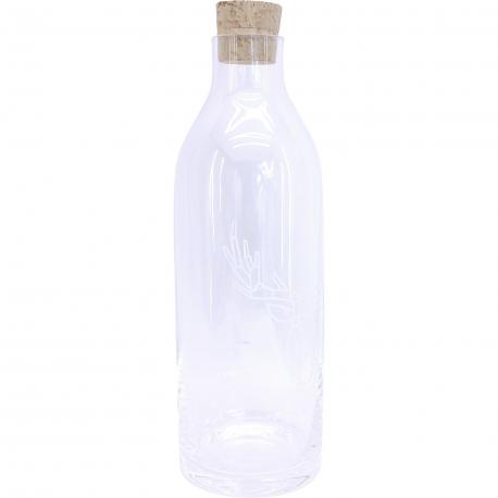 Bouteille verre bouchon liège cerf