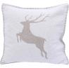 Coussin cerf ecru