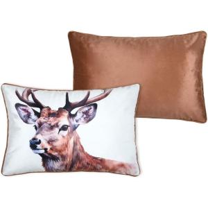 Coussin faune cerf