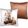 Coussin faune renards
