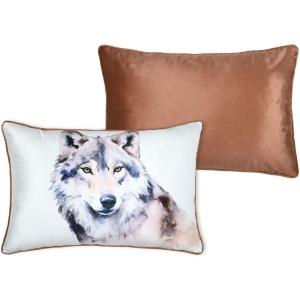 Coussin faune loup
