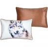 Coussin faune loup