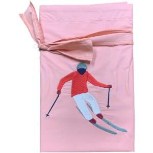 Taie brodée Après ski