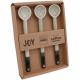 Set de 3 petites cuillères