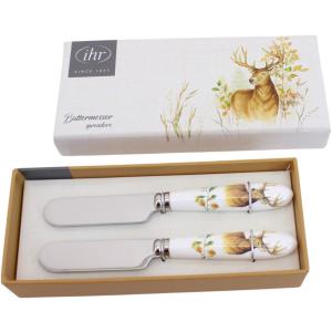 Coffret couteaux a beurre hunted deer