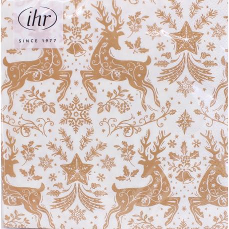 Paquet serviettes christmas ornaments