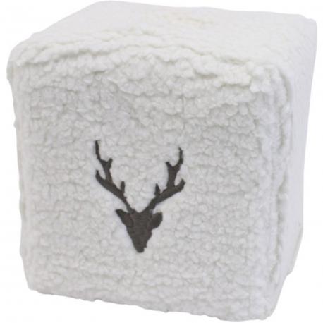 Boite mouchoirs effet mouton