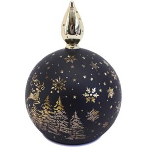 Boule lumineuse noire