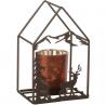 Photophore maison cerf