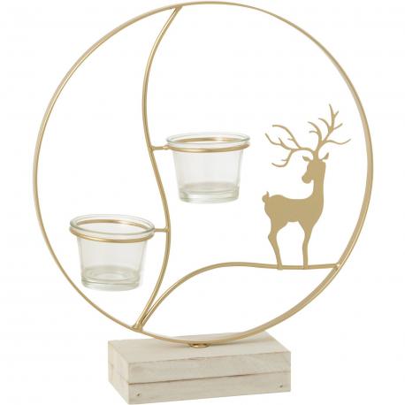 Photophore renne cercle