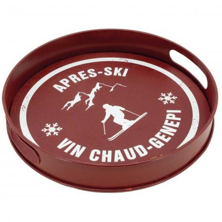 Plateau bois métal apres ski