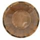 Corbeille bois decor cerf