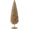Petit sapin perles dorées