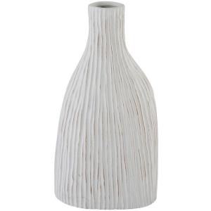 Vase soliflore nervures