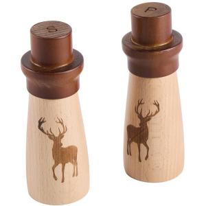 Set de 2 moulins à poivre et sel cerf