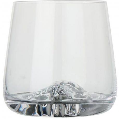 Set de 4 verres moulé montagne
