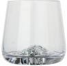 Set de 4 verres moulé montagne